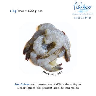 Crevettes Grises (1kg)