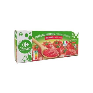 Purée de Tomates Carrefour 3x200g