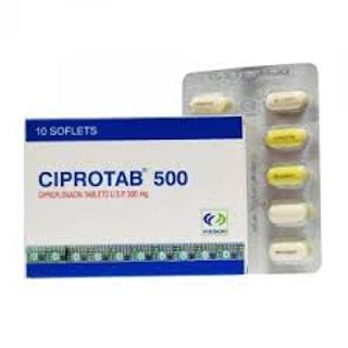 CIPROTAB 500MG * 10 SOFLETS