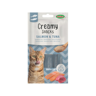Bubimex Salmon & Tuna Lickable Cream, 4 Pieces