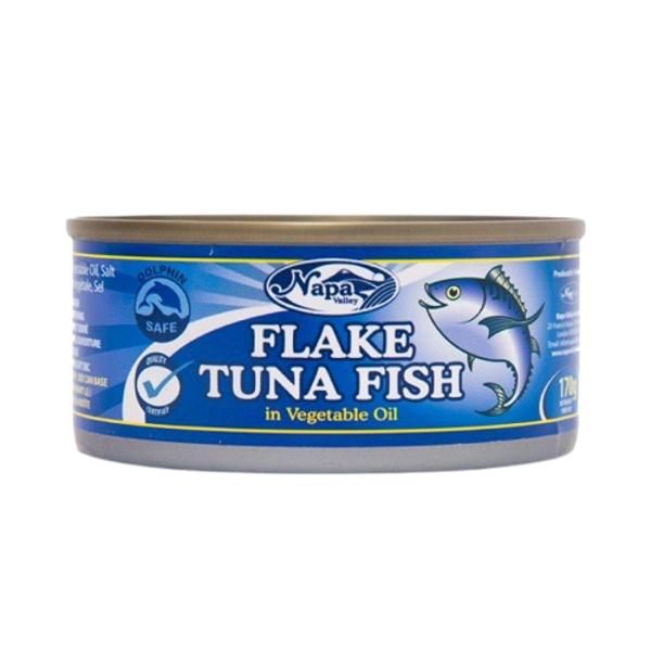 Napa Valley Flake Tuna Fish N V/Oil 170G