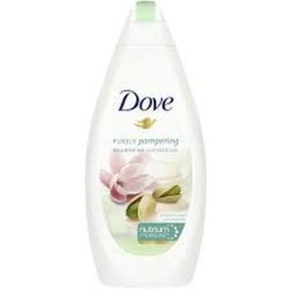 Dove purey pampering shower bath w/pist/mag 500ml