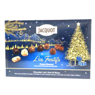 Chocolat au lait noir et blanc assortiment 433g - JACQUOT