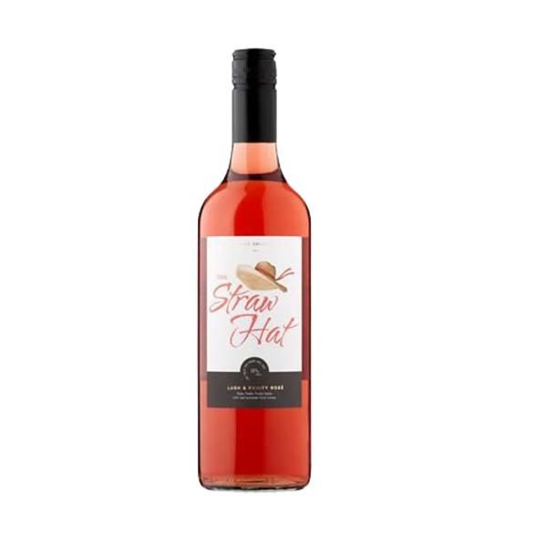 The Straw Hat Lush And Fruity Rose Wine 75Cl
