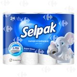 Selpak Papier Hygiénique 3 Plis 24 Rouleaux