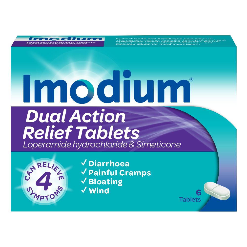 Imodium Daul Action Relief *6Tabs