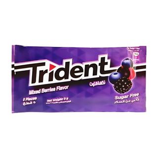 Trident Mixed Berries X5 8g