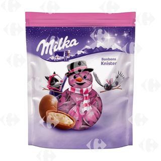 Bonbons Noël Chocolat au Lait Pétillant Milka 86g