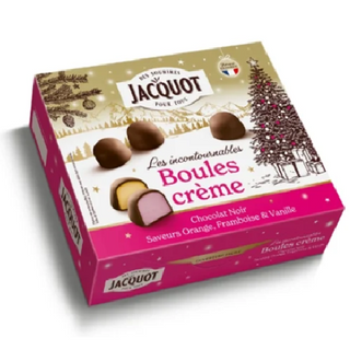 Chocolat Noir Boules Crème Orange Framboise & Vanille 1Kg Jacquot