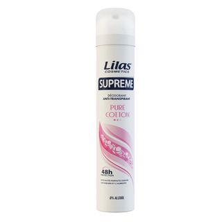 Deodorant Sup Pure Cotton 200Ml Lilas