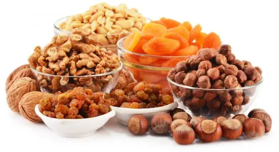 Fruits secs, Bretzels & Crackers