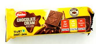 Cbl Munchee Chocolate Cream Biscuits 100G
