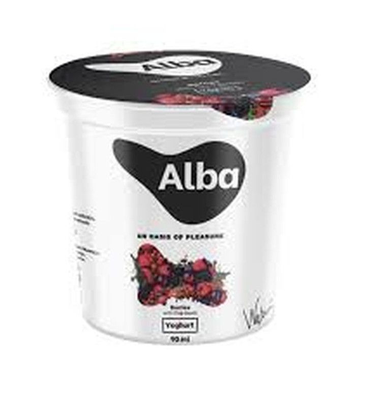 Alba Berries & Chiaseeds Yoghurt 150Ml