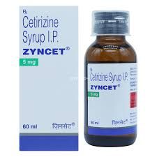Zyncet Syrup 5Mg/5Ml