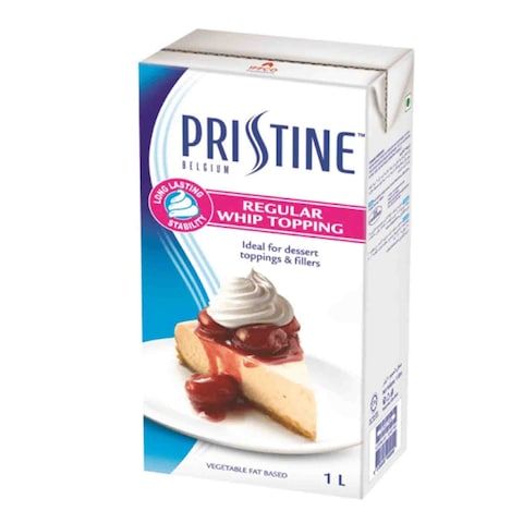 Pristine Regular Whip Topping Cream 1l
