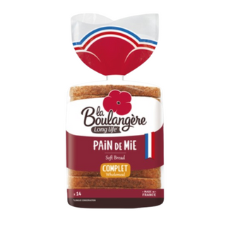LA BOULANGÈRE Pain De Mie Soft Bread Complet 550g