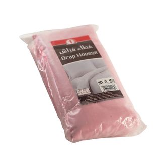 N°1 Drap Housse Rose Dimensions: 160X200Cm