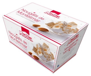 Ballotin lingots de tendres nougats aux amandes Nougats de Montélimar 220g-MOTTA