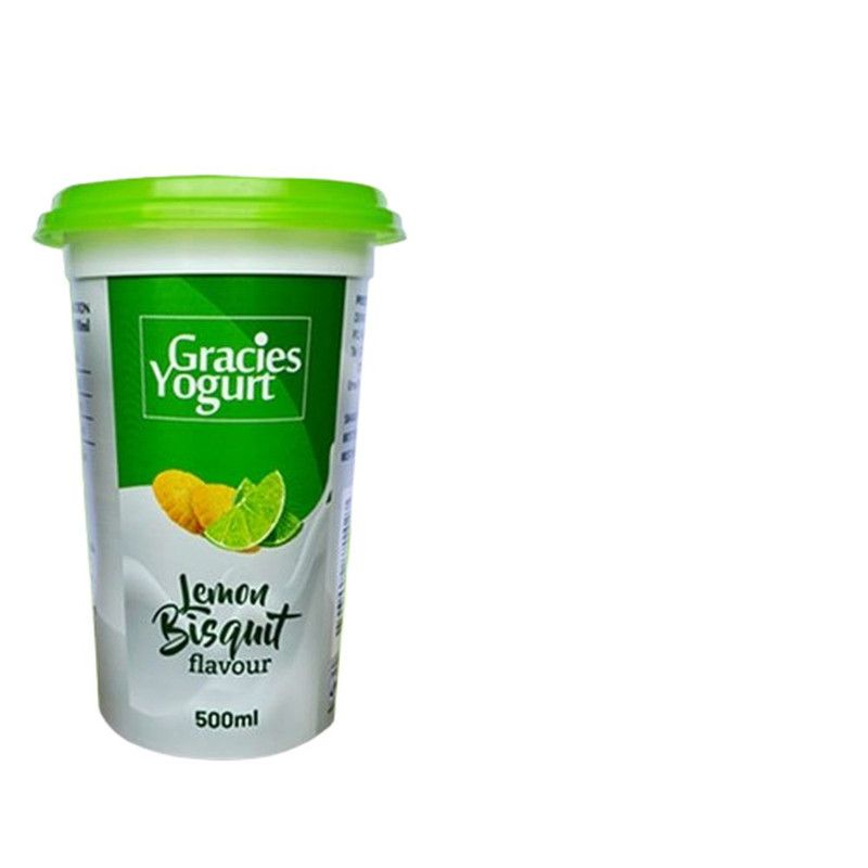 Gracie'S Lemon Biscuit Yghrt 250Ml