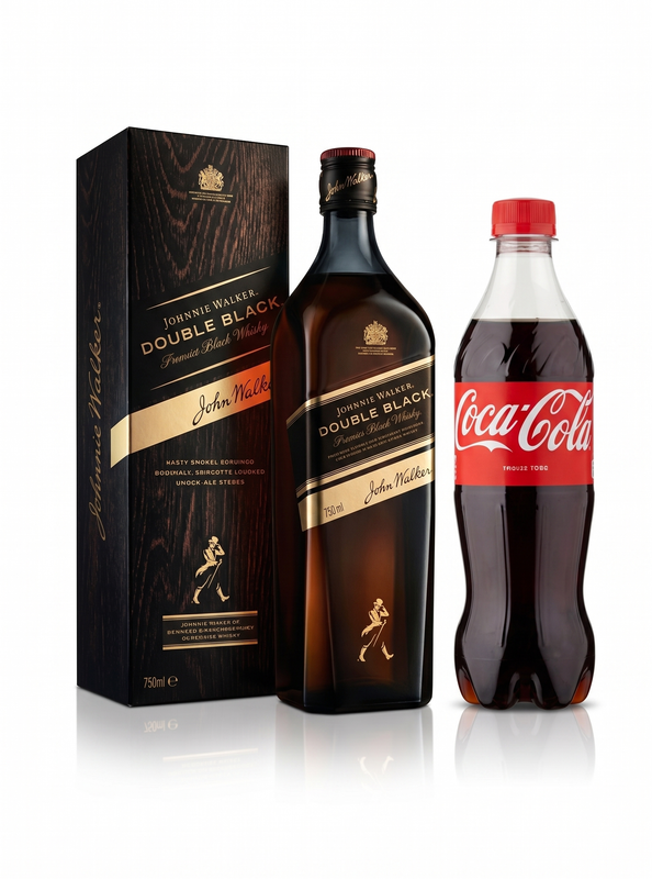 Johnnie Walker Double Black + Coca Cola Classic 35Cl