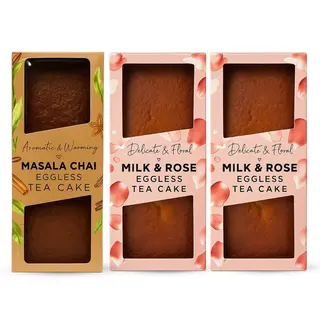 Artcaffe Assorted Eggless Tea Cakes, 3pc