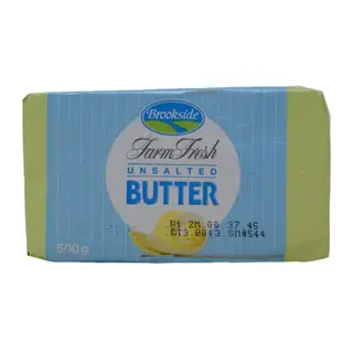 Brookside Butter Unsalted 500 g