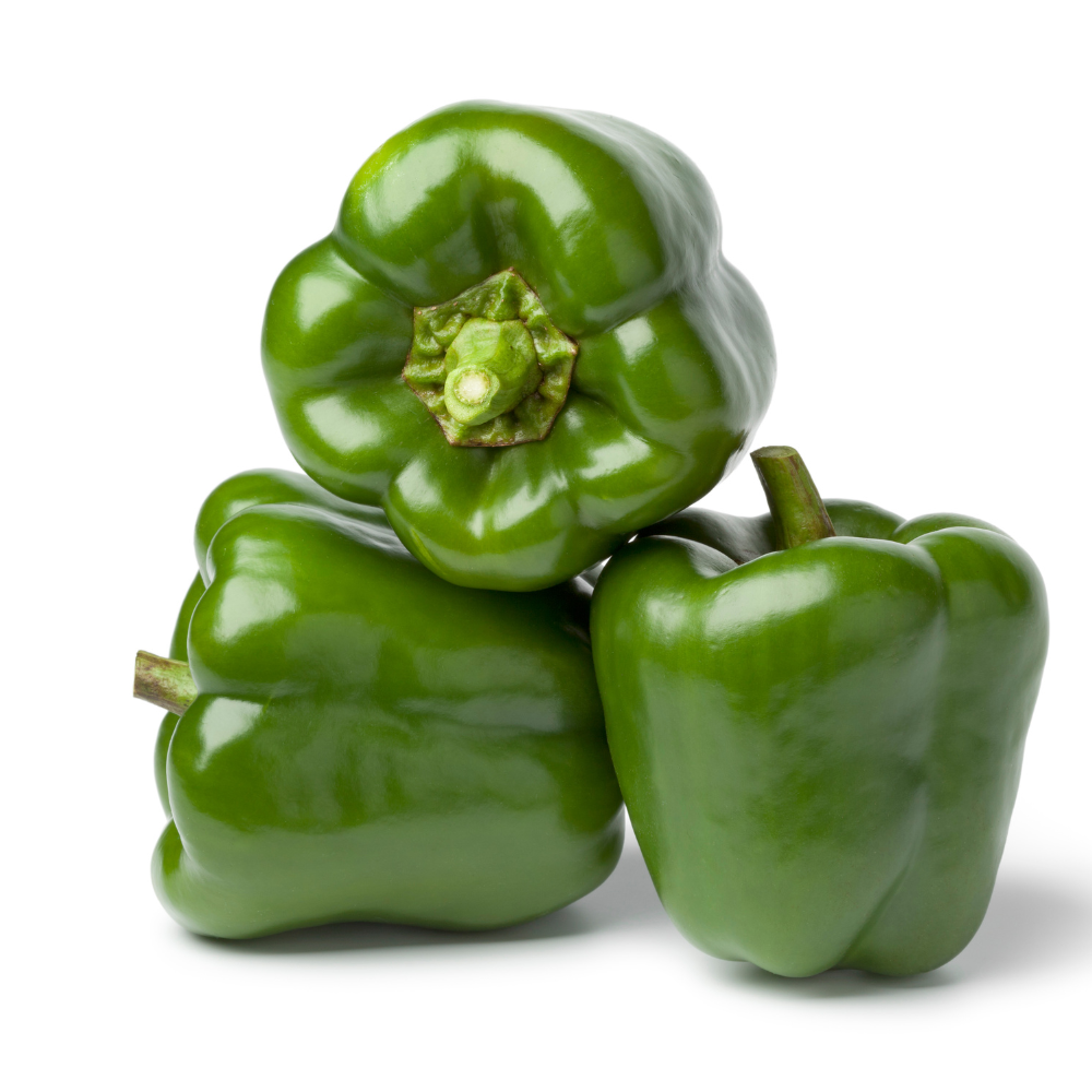 Poivrons Verts: Croquants et Pleins de Saveur 1kg