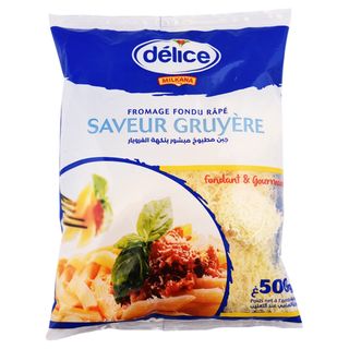 Fromage Fondu Râpé Au Gruyère Delice Milkana 500Gr - 145