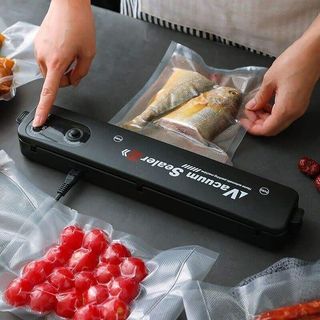 Machine à sceller sous vide, avec 10 bags