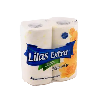 Papier hygiénique LILAS 4 rouleaux  - 090