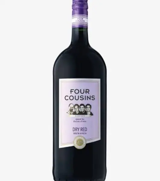 Four Cousins Dry Red 75Ml