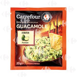 Épices pour Guacamole Carrefour 20g