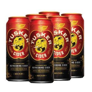 6 Pack Tusker Cider Can 500ml
