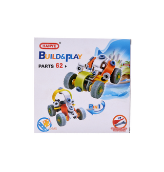 Jeu de construction 2en1 C1255790-62 Pièces - 399