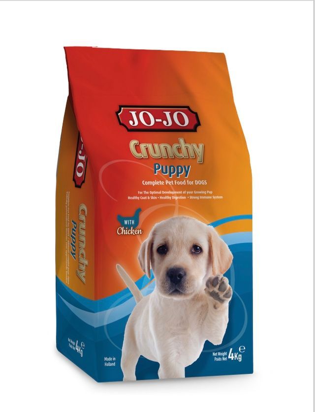 Jo-Jo Crunchy Puppy Dog Food 4Kg