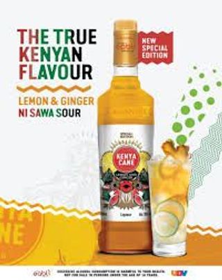 Kenya Cane Lemon & Ginger 750ml