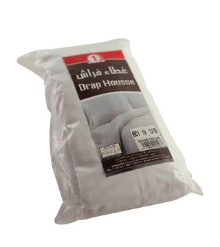 N°1 Drap Housse Blanc Dimensions: 140X190Cm