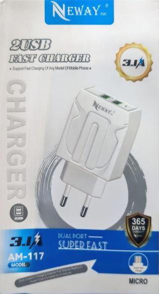 neway 2usb fast charger micro 3.1A