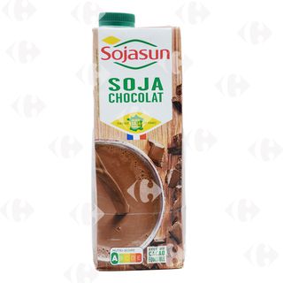 Lait de Soja au Chocolat UHT Sojasun 1L
