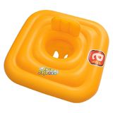 Bouée flottante gonflable carrée pour bébé 12-24 mois, Jaune