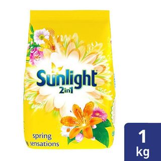 Sunlight 2 In 1 Hand Washing Powder Spring Sensations 1Kg