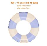 Grand Bouée Gonflable – Bleu