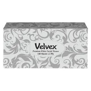 Velvex Premium Plain 140'S Silver