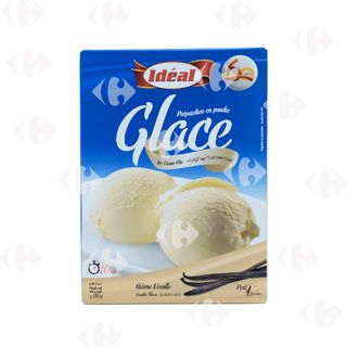 Préparation pour crème glacée vanille 120g - IDEAL