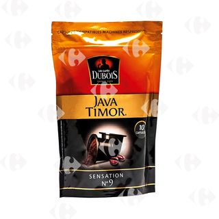 Capsules De Café Sensation N°9 Java Timor X10 Unités - Les Cafés Dubois
