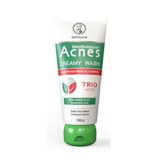 Acnes Creamy Wash Trio Activ 100G