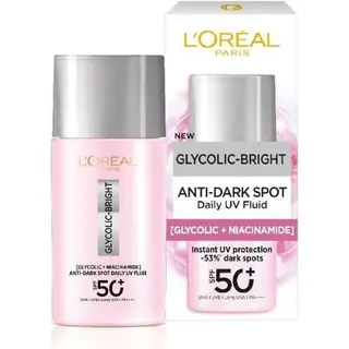 LOREAL PARIS GLYCOLIC ANTI-DARK SPOT UV SHIELD SPF50