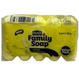 Movit Family Soap Value Pack 5Pcs*60G