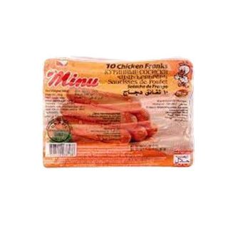 Minuano 10 Chicken Franks 340Gm