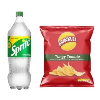 Sprite 2L PET + Krackles Tangy Tomato 125g